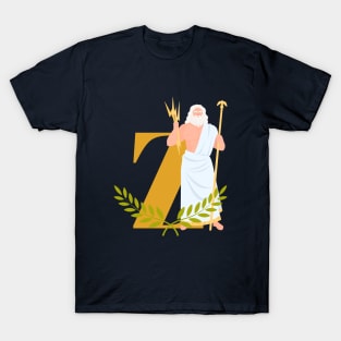 Command the heavens, wield the thunder - Embrace the strength of Zeus T-Shirt